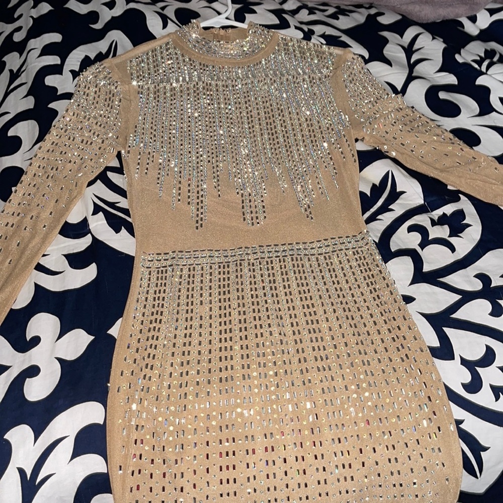 Rhinestone Dress
